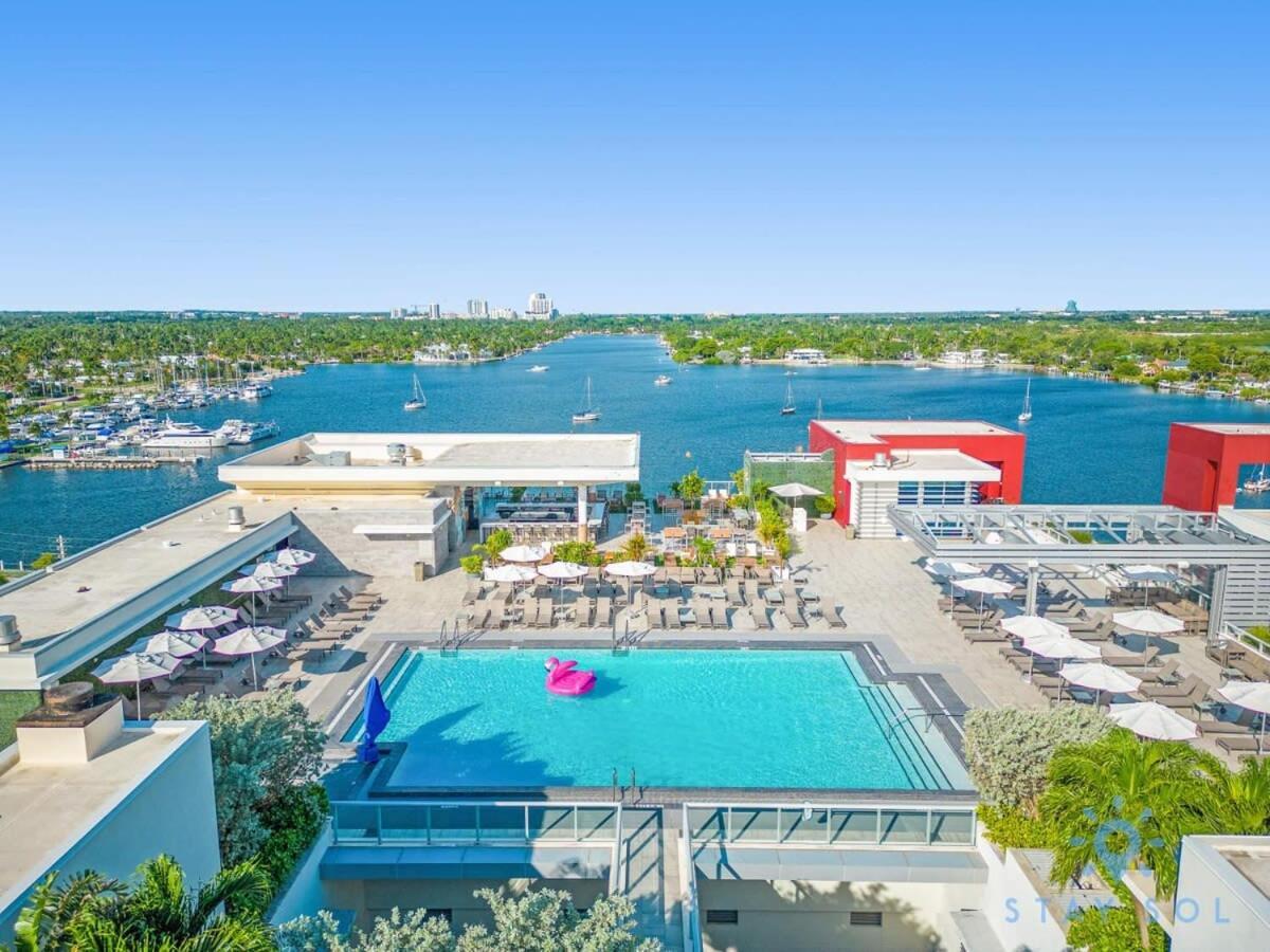 Hollywood Beach Broad - Walk - Amazing Pool - Hot Tub Apartment Exterior photo