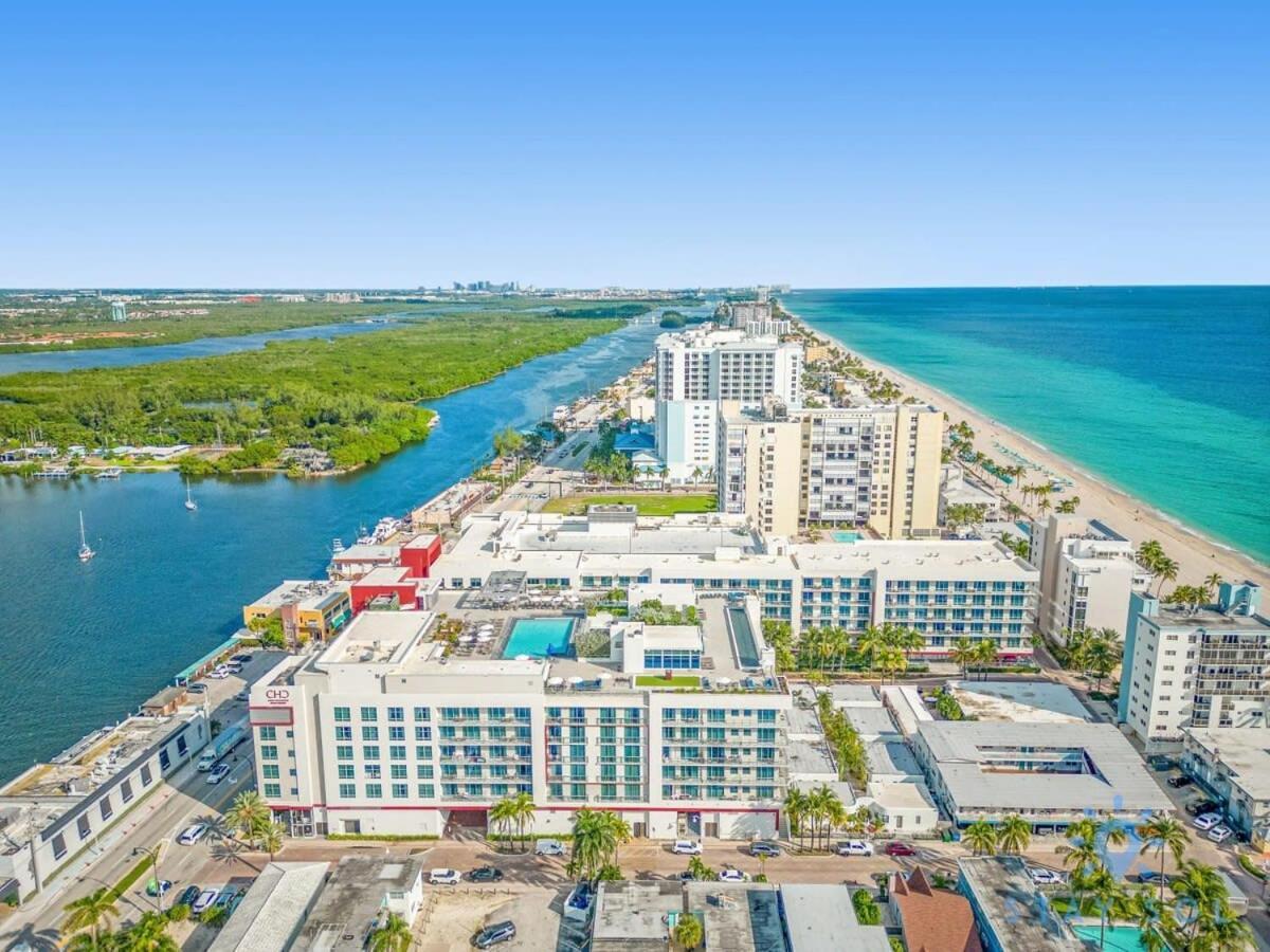 Hollywood Beach Broad - Walk - Amazing Pool - Hot Tub Apartment Exterior photo