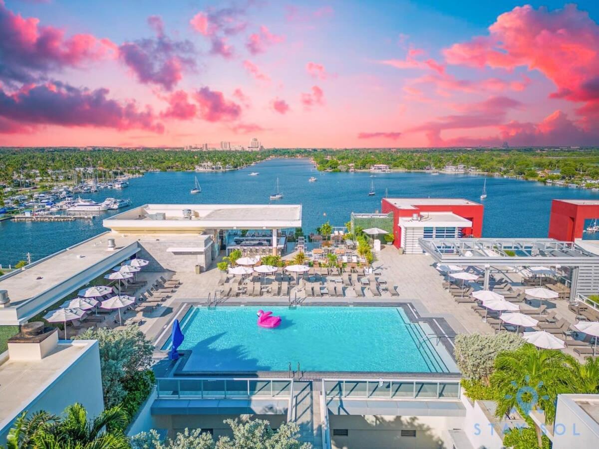 Hollywood Beach Broad - Walk - Amazing Pool - Hot Tub Apartment Exterior photo